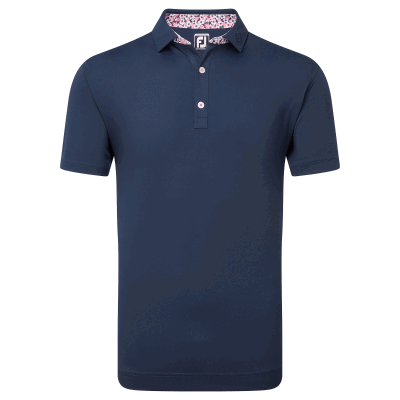 FootJoy Primrose Trim Pique Golf Polo Shirt