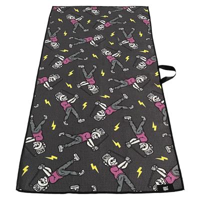 Golf Rags Skeleton Golfer Waffle Golf Towel