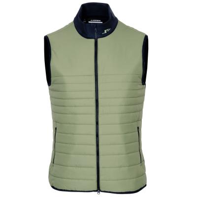 J Lindeberg Martino Quilt Hybrid Vest Golf Gilet