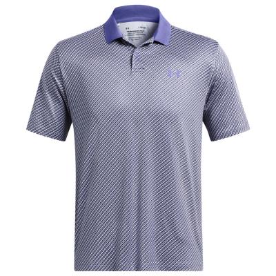 Under Armour Performance 3.0 Printed Golf Polo Shirt