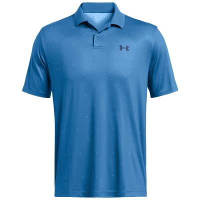 Under Armour Performance 3.0 Printed Golf Polo Shirt