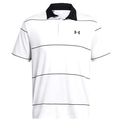 Under Armour Playoff 3.0 Stripe Golf Polo Shirt