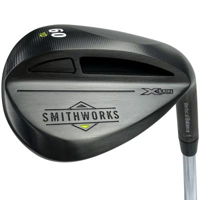 Smithworks Laser Milled XSpin Golf Wedge Stealth Black