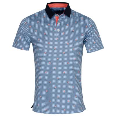 PUMA Pique Gingham Polo Shirt