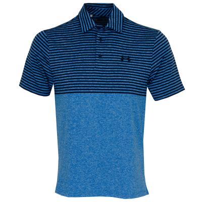 Under Armour Playoff 3.0 Stripe Golf Polo Shirt