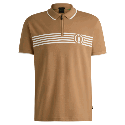 BOSS x The Open Pariq Polo Shirt