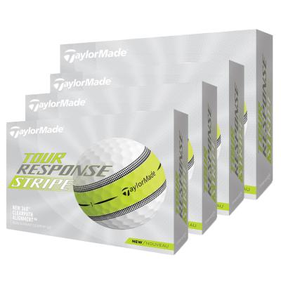 TaylorMade Tour Response Stripe Golf Balls 4 For 3 Promo