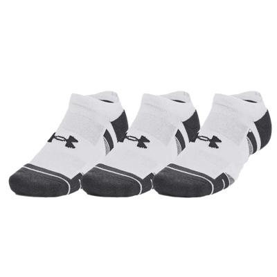 Under Armour Performance Tech 3 Pack No Show Socks