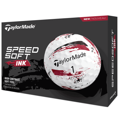 TaylorMade Speed Soft Ink Golf Balls