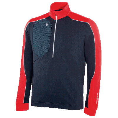 Galvin Green Dave Insula Zip Neck Sweater