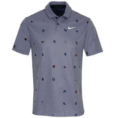 Nike Dri-FIT Tour Icon Print Golf Polo Shirt