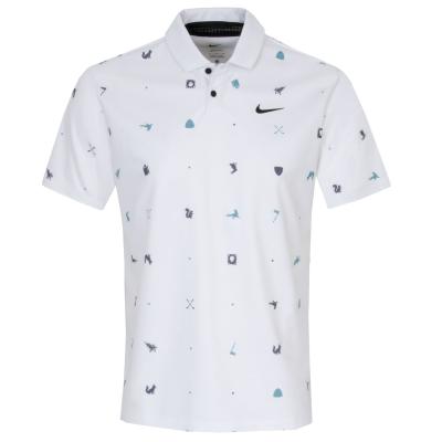 Nike Dri-FIT Tour Icon Print Golf Polo Shirt