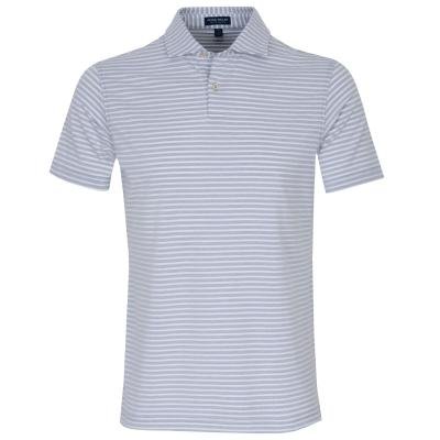 Peter Millar Albatross Cotton Blend Pique Polo Shirt