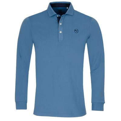 PUMA Cloudspun LS Midweight Polo Shirt