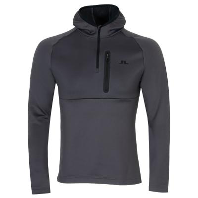 J Lindeberg Adam Zip Neck Hoodie