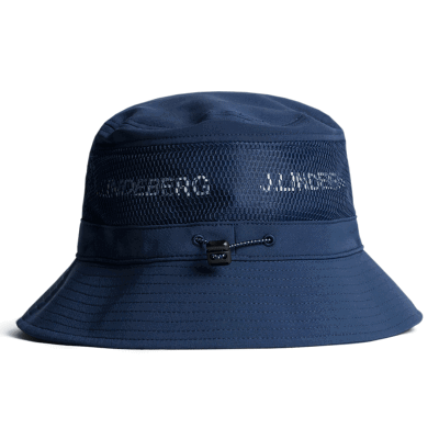 J Lindeberg Denver Stripe Bucket Hat