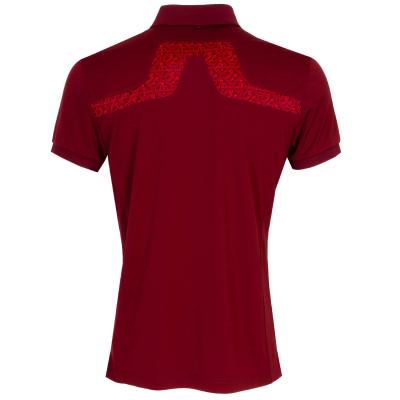 J Lindeberg KV Print Polo Shirt