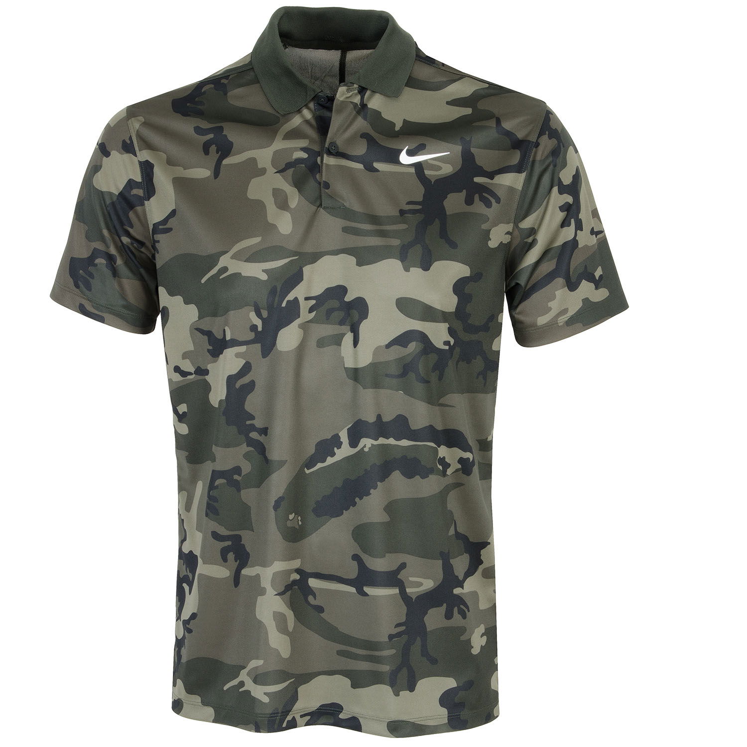 camo golf shirt nike