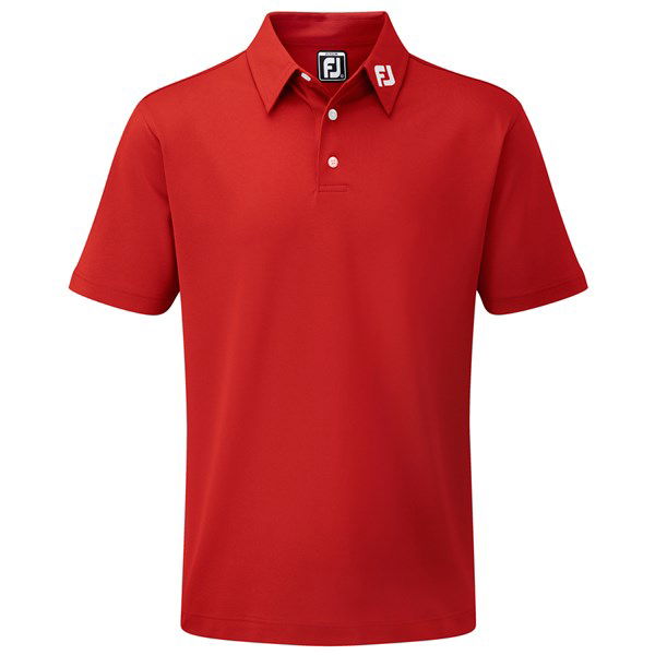 Plain red 2024 collared shirt